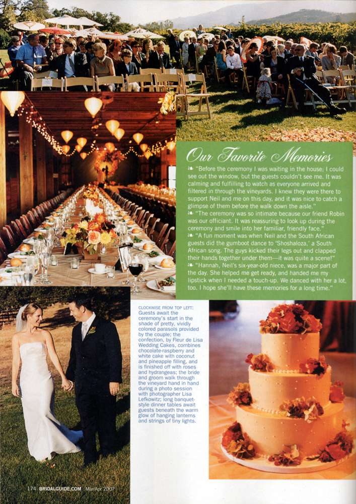 Bridal Guide article page three
