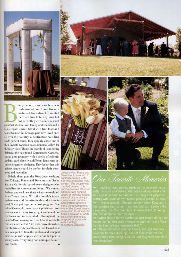 Bridal Guide article page two